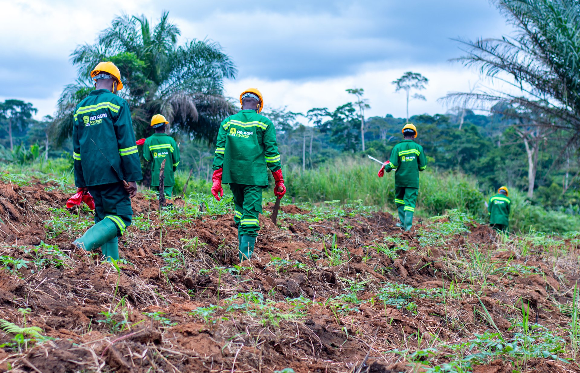 Équipe AB AGRI Perform sur le terrain